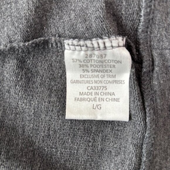 Hoodie - Roots Active Wear Woman's size: L - Dark Gray - Picture 3 of 10